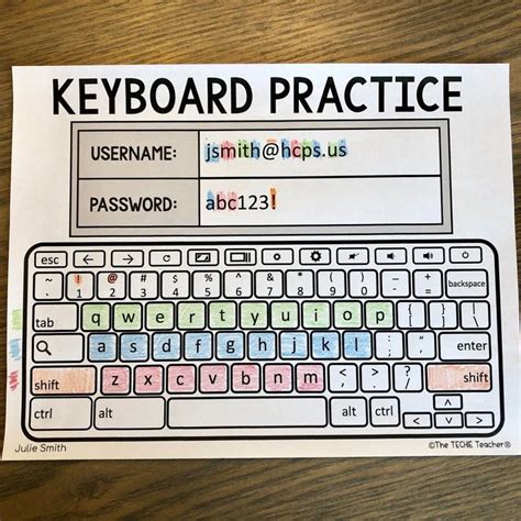 How Typing Worksheets Can Help You A Faster Typer Free Sample