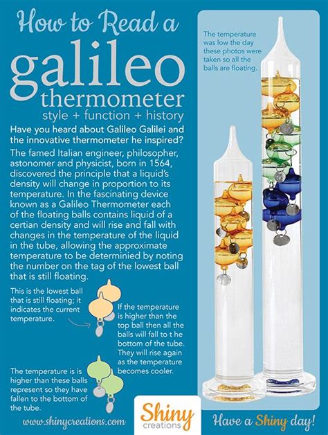 How a Galileo Thermometer works, after music & lights - YouTube