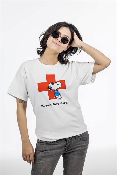How a viral Snoopy T-shirt is influencing young people to donate blood
