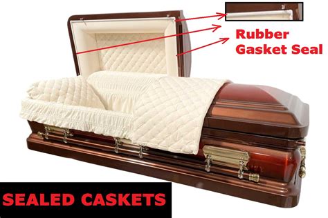 How are caskets sealed? Are caskets waterproof?