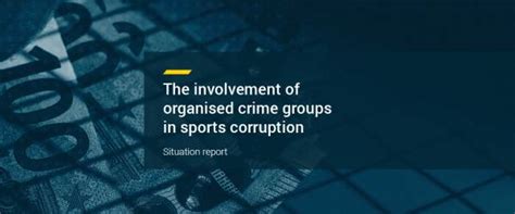 How are organised crime groups involved in sports corruption?