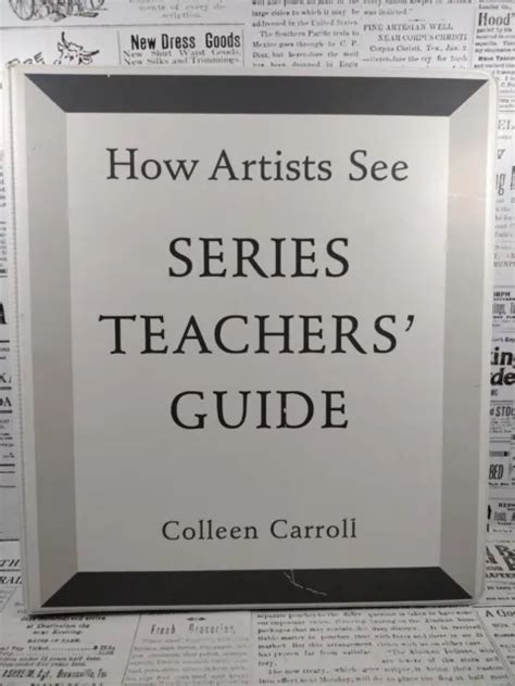 How artists see series teachers guide. - Manual for sea ray mercruiser inboard.