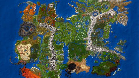 How big is a minecraft map