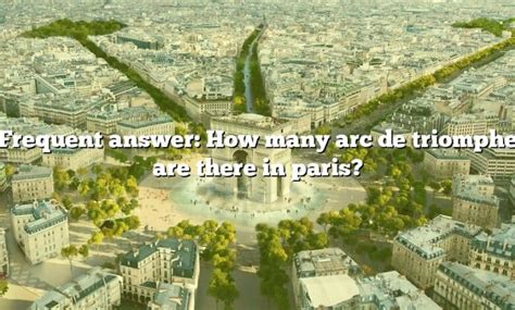 How big is the Arc de Triomphe? - Answers