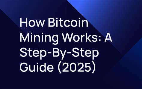 How bitcoin mining works.  Dec 4, 2025 · Discover how Bitcoin mining works, how it evolve...