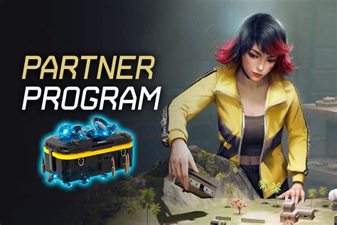 How can Free Fire players join the Partner Program to get free diamonds and more MAX version 