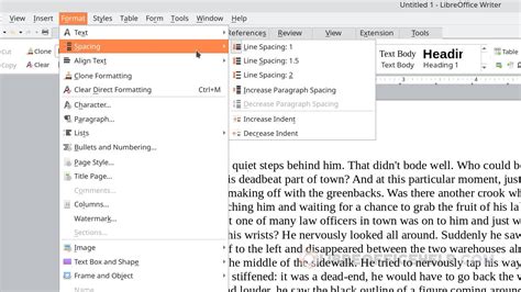 How can I adjust line spacing in Writer? - Ask LibreOffice