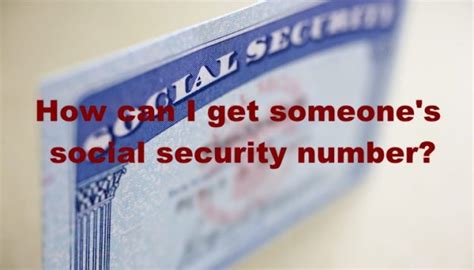 How can I get my deceased fathers social Security number.