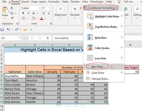 How can I have excel highlight cells a specific number of days …