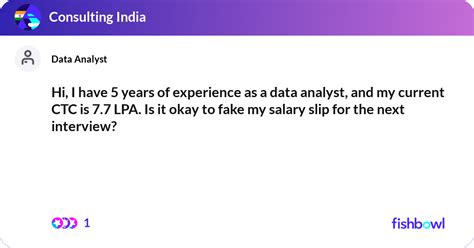 How can I join BJP IT department as a data analyst... Fishbowl