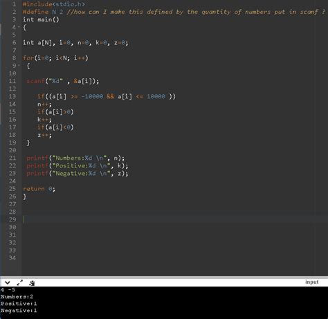 How can I make scanf and printf functions of an array in C?