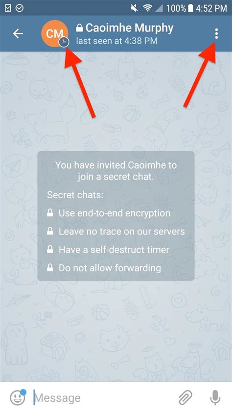 How can I start a secret chat on Telegram Desktop?