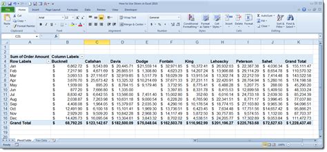 How can I use a slicer in conjunction with a Bell Curve?