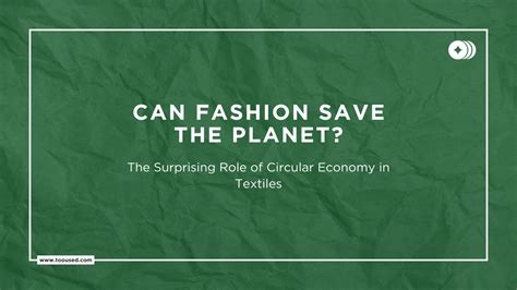 How can fashion save the planet? Edology