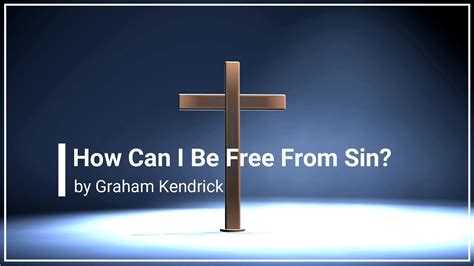 How can i be free from sin lyrics