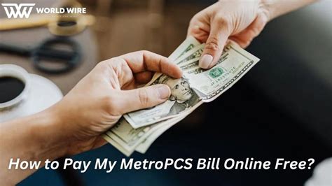 How can i pay my metropcs bill for free. Sep 10, 2023 · To pay MetroPCS bill online for free, you can follow these simple steps –. Log in to your account using your phone number and PIN. Once logged in, you will see your account details, including your current balance and due date. Click the “Pay Now” button to pay. Choose your payment method. 