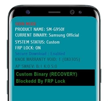 How can i remove custom binary blocked by frp lock without computer.  You ...