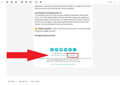 How can i unsubscribe. If the email is legitimate, then of course you’ll need to open the email to see and click on the legitimate unsubscribe link. If you can tell that the email is spam, on the other hand, you don’t need to open it at all. You don’t want to click on any links within, so there’s no need. Mark it as spam and move on. 