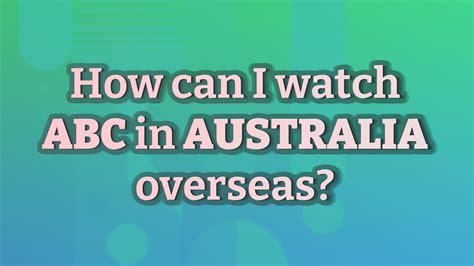 How can i watch abc. Things To Know About How can i watch abc. 