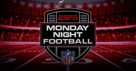 How can i watch monday night football. Jan 19, 2024 · Monday Night Football airs on multiple channels throughout the season, including ESPN and ABC. For select weeks it'll also be available to live stream on ESPN Plus. In the case of the Monday Night Football playoff matchup, fans can watch the game games on ESPN, ABC and ESPN Plus. ESPN is a cable channel, requiring viewers to be subscribers to a ... 