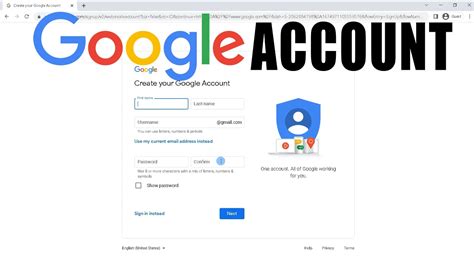 How can make google account. 