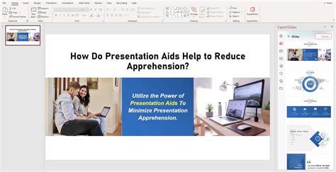 How can presentation aids reduce apprehension. You can employ a variety of techniques while you are speaking to reduce your apprehension, such as anticipating your body’s reactions, focusing on the audience, and maintaining your sense of humor. Stress management techniques, including cognitive restructuring and systematic desensitization, can also be helpful. 