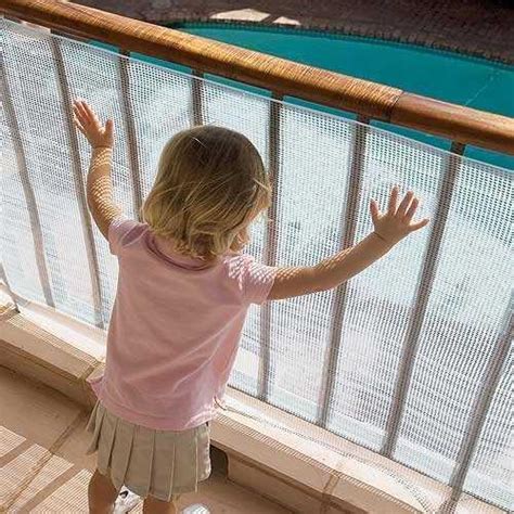 How can we make our balcony and deck safe for our child