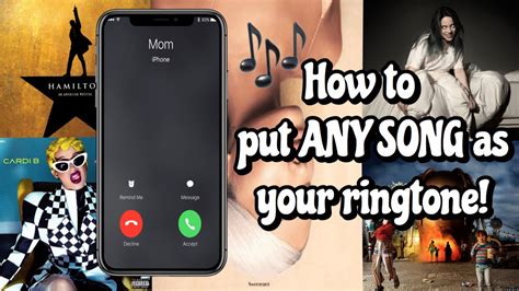 How can you make a song your ringtone. Step 5: Set as Ringtone. Go to “Settings,” then “Sounds & Haptics,” and choose “Ringtone” to set your song as the new ringtone. The final step is to set your song as the ringtone through your iPhone’s settings. Once set, your song will play every time you receive a call. After completing these steps, your chosen song will be ready ... 