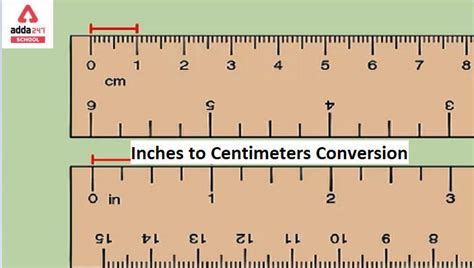 How cm in one inch