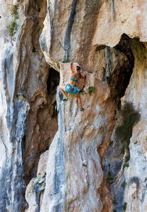 How dangerous is lead climbing.  READ MORE HERE.  The climber clips the ...