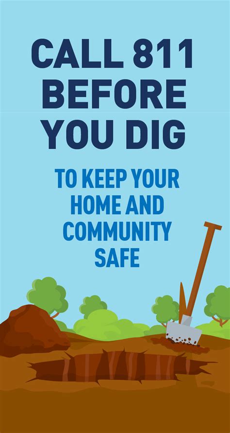 How deep can i dig before calling 811. Natural Gas Safety. If you smell natural gas (a rotten egg odor) or suspect a leak, remember: Leave the area right away. Don't try to find the source of the leak. Don't use an electric device. Call 9-1-1 and 800-477-5050. Understand what you need to know about digging safely with useful resources and helpful tips. 