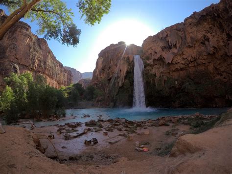 How deep is havasu falls