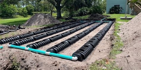 How deep should septic lines be