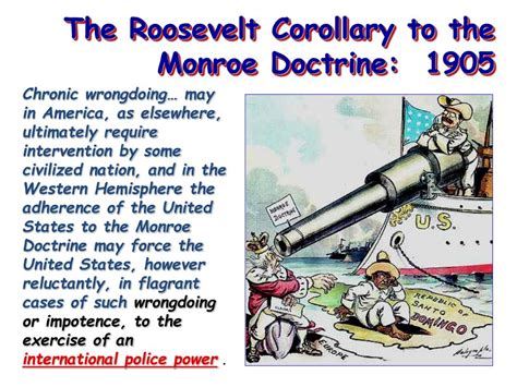 How did America change following the Monroe Doctrine?