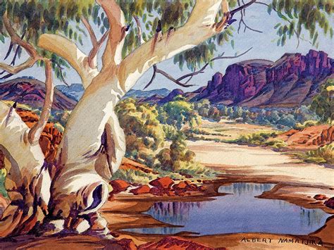 How did albert namatjira die