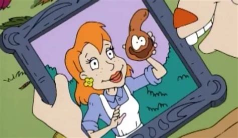 Chuckie’s mother is discovered to have died of a terminal illness at the end of the episode. Chuckie and Chas examine a box of her belongings, which includes a poem she wrote …. 
