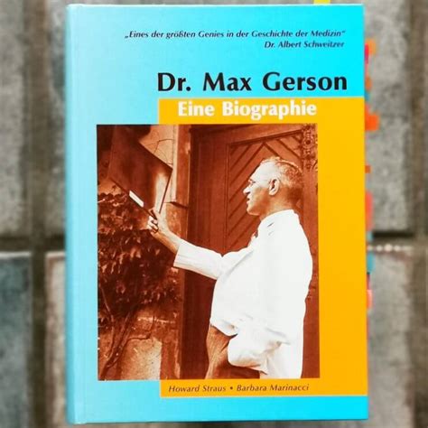 How did dr. max gerson die
