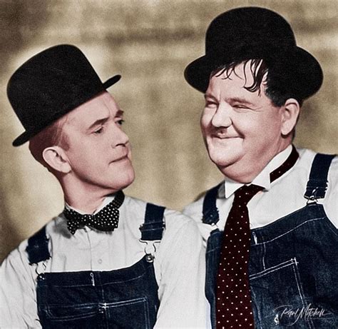 How did laurel and hardy meet