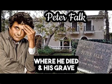 How did peter falk die