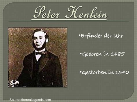 How did peter henlein die