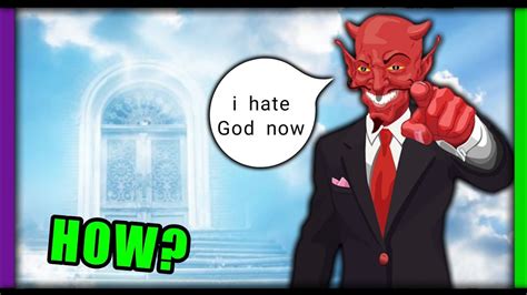 How did satan sin in heaven