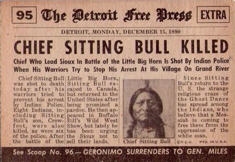 How did sitting bull die