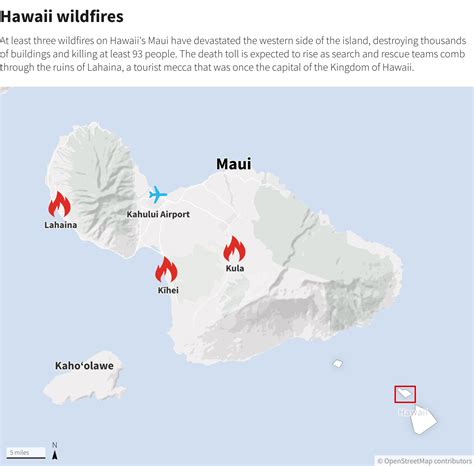How did the fires in maui start. Maui County officials reported that a brush fire that had started before 1 a.m. in the Olinda Road area of Kula, had led to the evacuation of 54 residents from their homes by 5 a.m. 