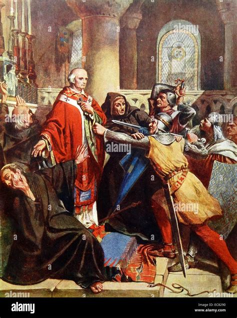 How did thomas becket die