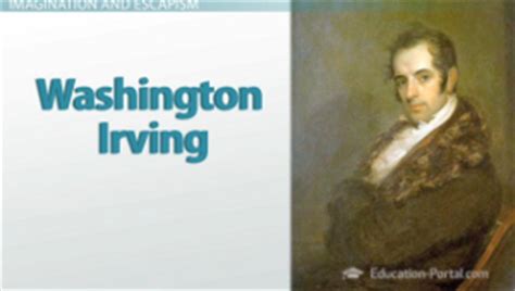 How did washington irving become an author