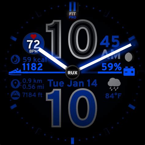 How do I change the watch face on my Delvfire Pulse?