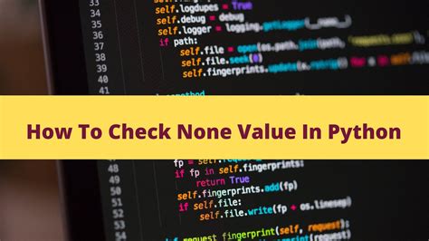 How do I check if something is None in python?