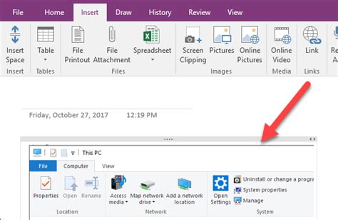 How do I enable screen clipping in OneNote? - TimesMojo