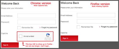 How do I fix Firefox so the Captcha boxes are back?