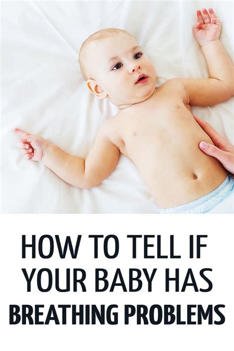 How do I know if my baby is struggling to breathe?